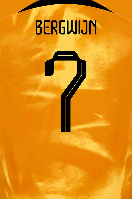 Netherlands #7 Steven Bergwijn World Soccer Championship Jigsaw Puzzle