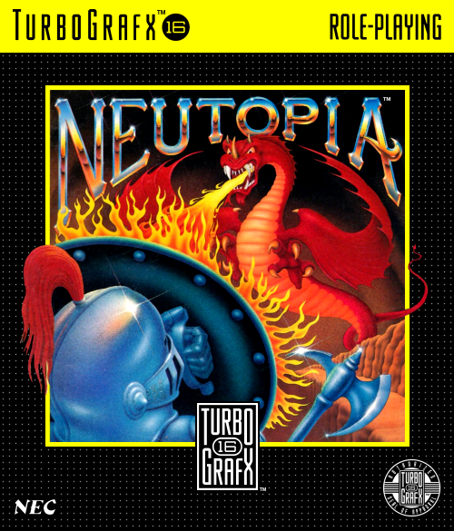 Neutopia Turbografx 16 Print Poster