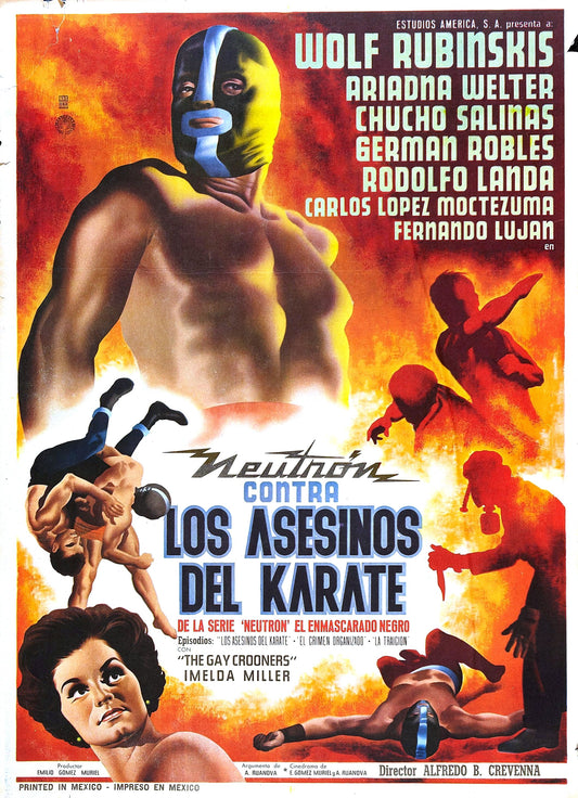 Neutron Vs Karate Assassins 01 Movie Magnet