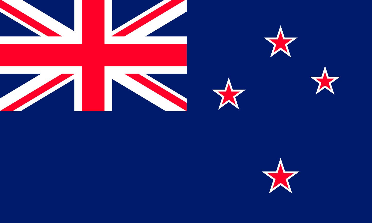 New Zealand Flag Keychain