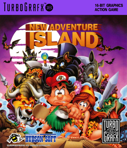 New Adventure Island Turbografx 16 Print Poster