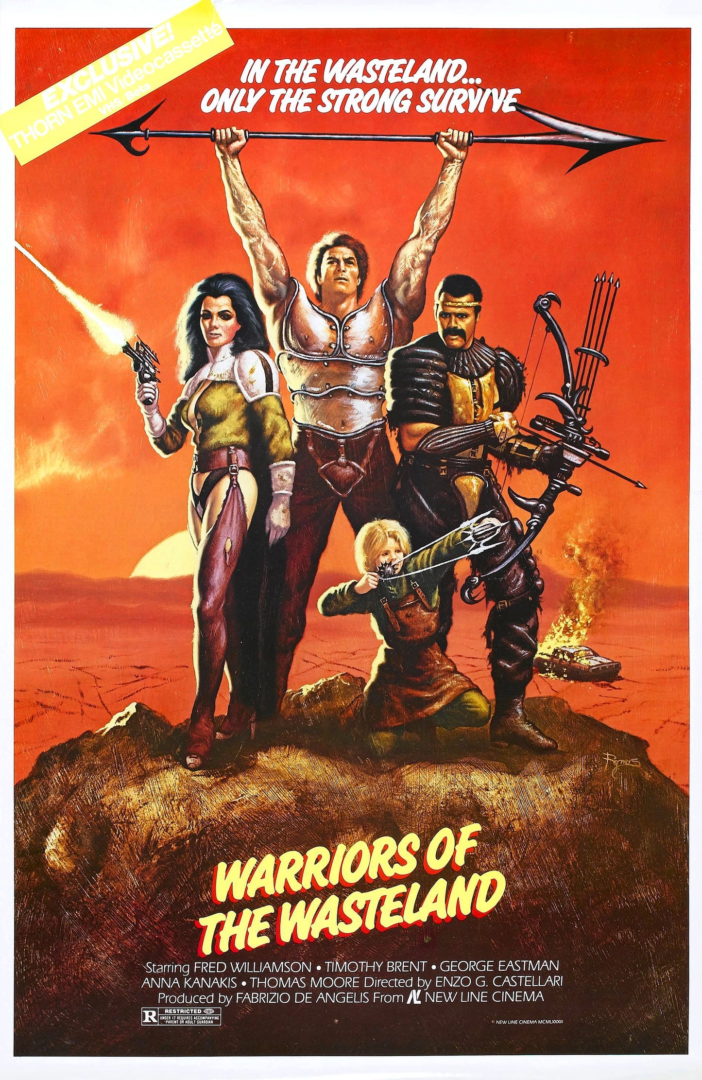 New Barbarians 01 Movie Magnet
