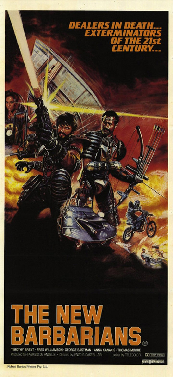New Barbarians 02 Movie Magnet