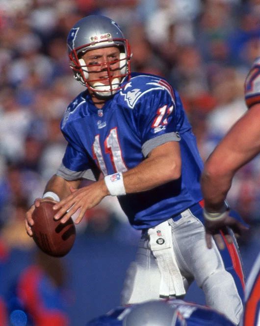 New England Patriots Drew Bledsoe Glossy Magnet Print Football Magnet 2