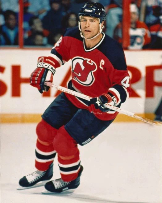 New Jersey Devils Scott Stevens Glossy Keychain Nhl Hockey Keychain Hof 07