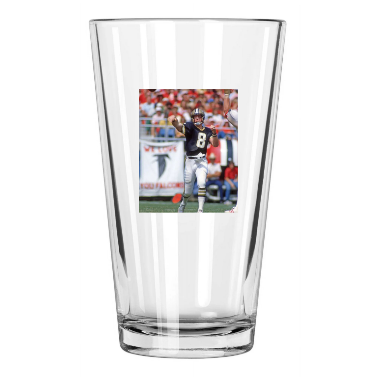 New Orleans Saints Archie Manning Photo Nfl Football Pint Beer Drinking Glass