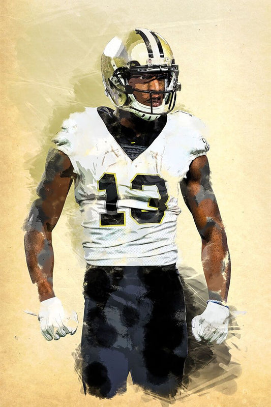 New Orleans Saints Michael Thomas American Football Player Jigsaw Puzzle