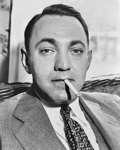 New York City Mobster Dutch Schultz Glossy Keychain Gangster Print Bootlegger 2