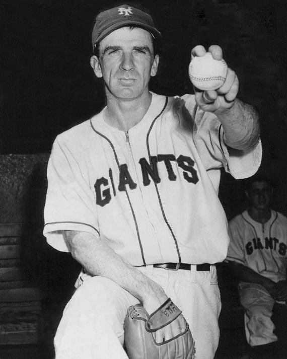 New York Giants Carl Hubbell Glossy Photo Baseball Print Poster Hof 47 2
