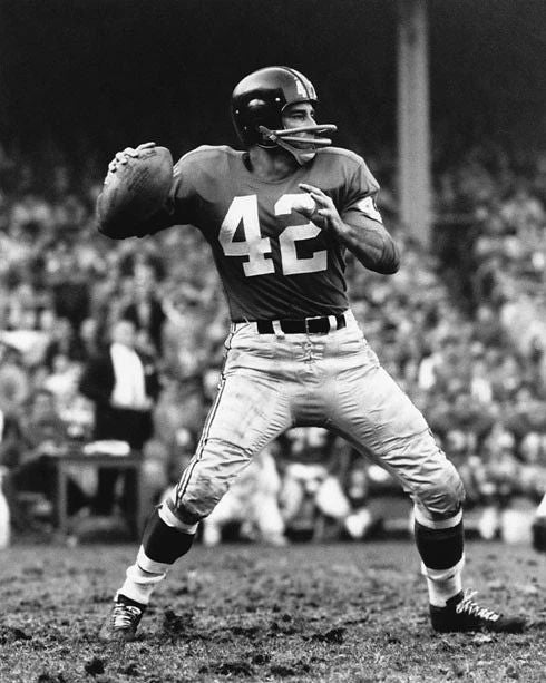 New York Giants Charlie Conerly Glossy Magnet Football Magnet 2