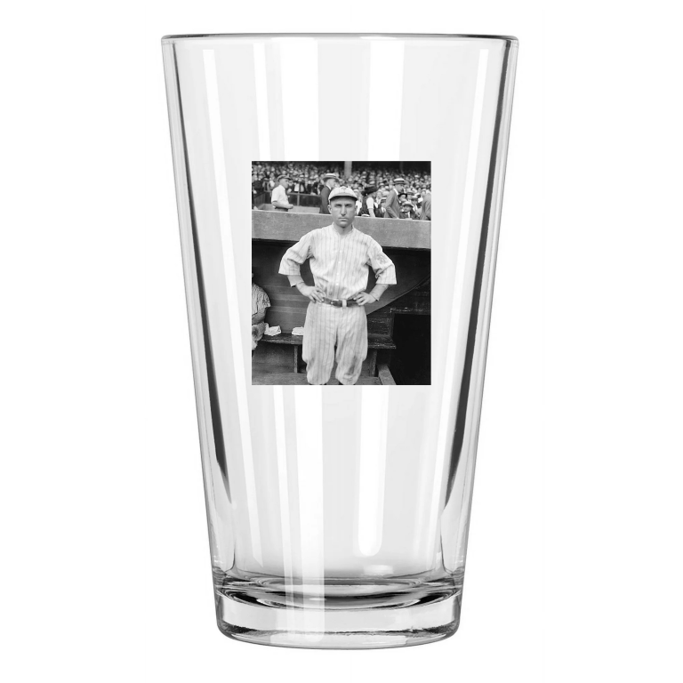 New York Giants Dave Bancroft Photo Baseball Hof 71 Pint Beer Drinking Glass