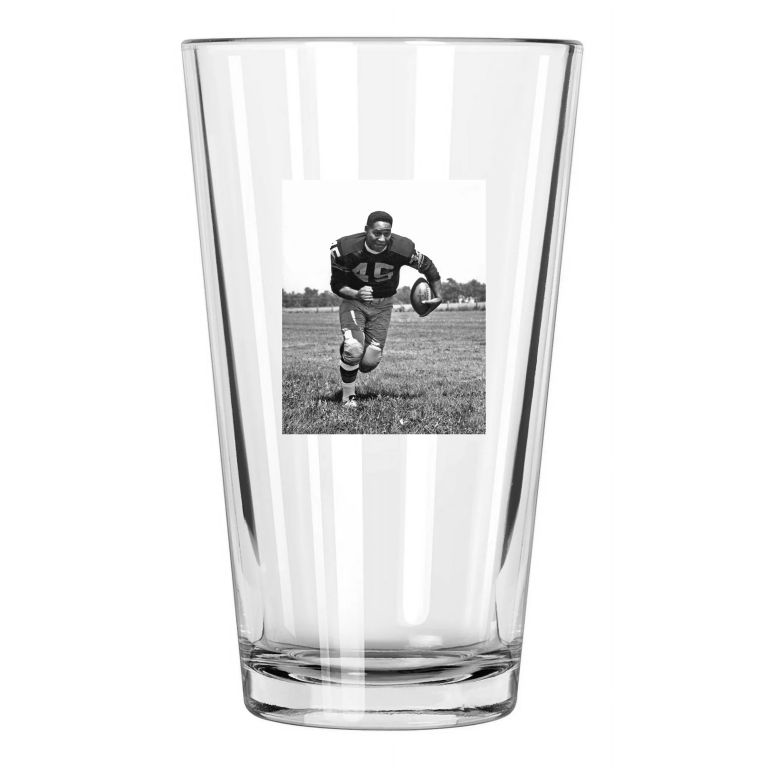 New York Giants Emlen Tunnell Photo Football Hof 67 1 Pint Beer Drinking Glass