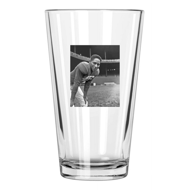 New York Giants Emlen Tunnell Photo Football Hof 67 2 Pint Beer Drinking Glass