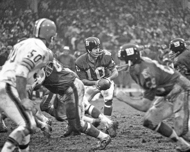 New York Giants Fran Tarkenton Magnet Yankee Stadium Magnet Hof 86 1