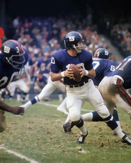 New York Giants Fran Tarkenton Magnet Yankee Stadium Magnet Hof 86 2
