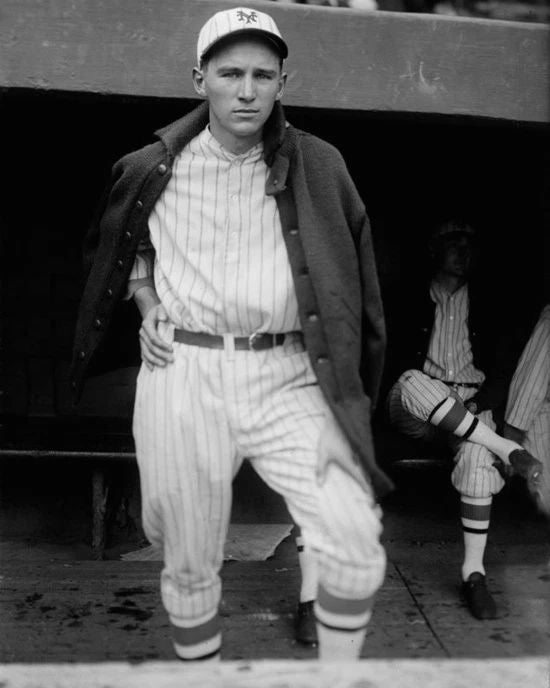New York Giants Freddie Lindstrom Glossy Keychain Print Baseball Keychain Hof 76