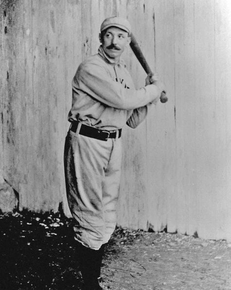 New York Giants George Davis Glossy Magnet Baseball Magnet Vintage Print Hof