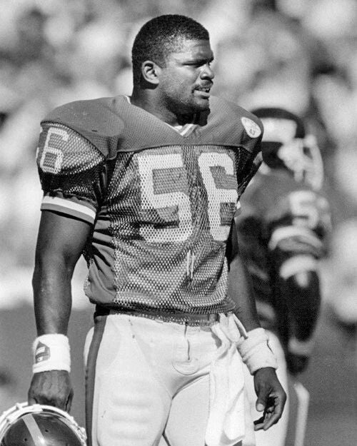 New York Giants Lawrence Taylor 'Lt' Glossy Magnet Print Football Magnet