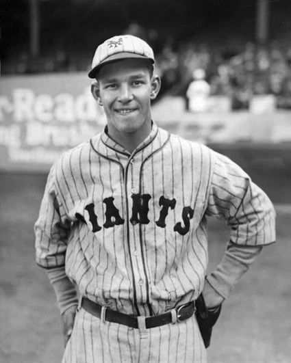 New York Giants Mel Ott Glossy Photo Baseball Print Poster Hof 51