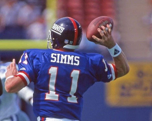 New York Giants Phil Simms Glossy Keychain Print Nfl Football Keychain 2
