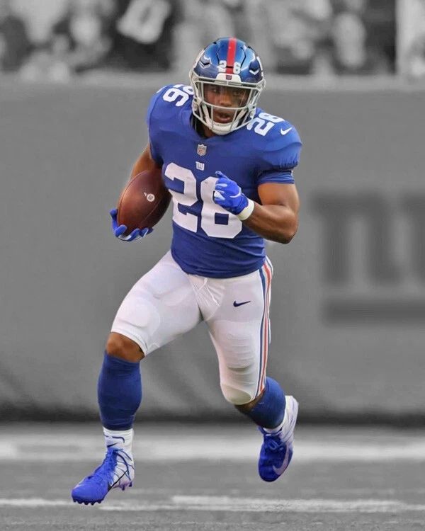New York Giants Saquon Barkley Magnet Glossy Print Spotlight Magnet