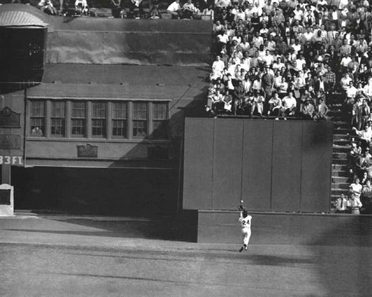 New York Giants Willie Mays Glossy Keychain 1954 World Series Print The Catch 1