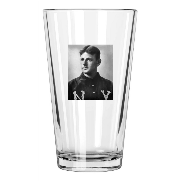 New York Highlanders Jack Chesbro Photo Baseball Pint Beer Drinking Glass