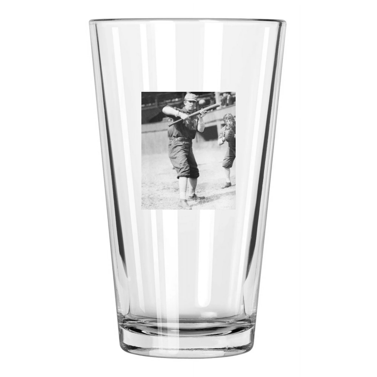 New York Highlanders Wee Willie Keeler Baseball Hof 39 Pint Beer Drinking Glass