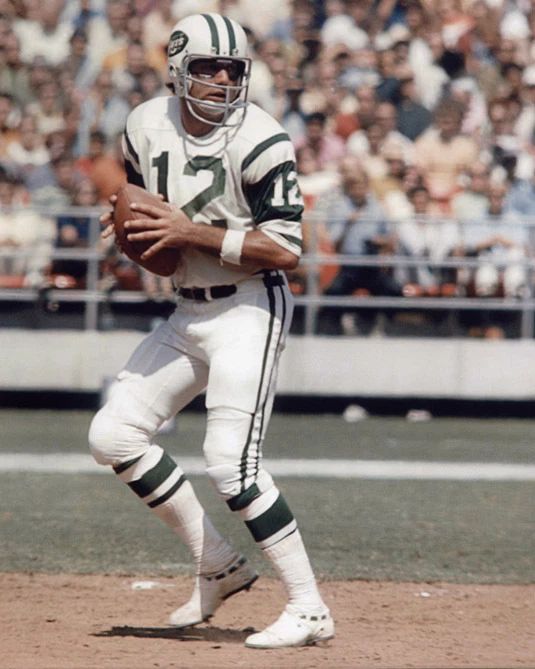 New York Jets Joe Namath Keychain Nfl Football Print Glossy Keychain Hof 85