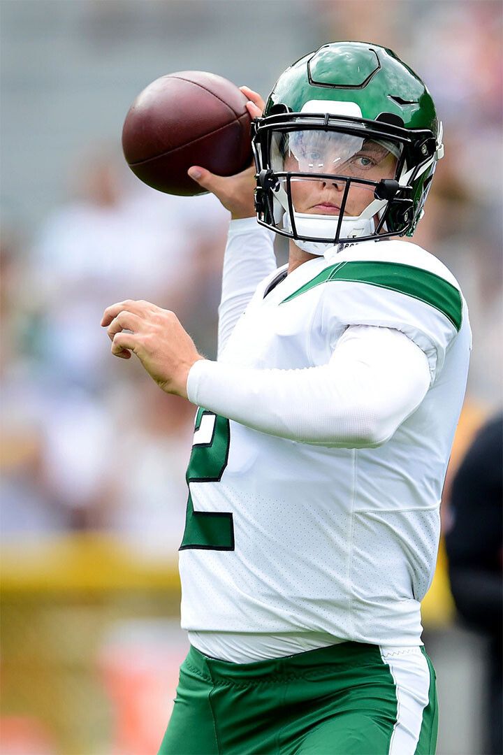 New York Jets Zach Wilson American Football Player Jigsaw Puzzle