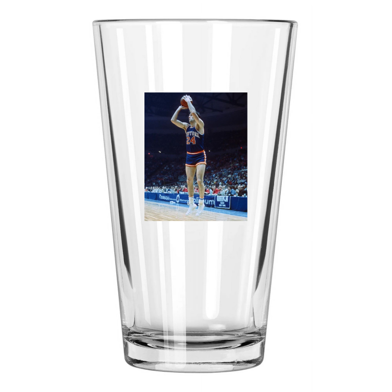 New York Knicks Bill Bradley Photo Nba Basketball 1 Pint Beer Drinking Glass