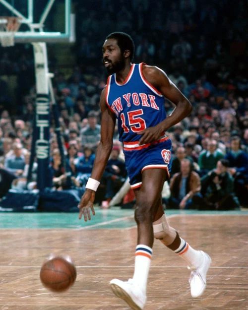 New York Knicks Earl Monroe Glossy Keychain Nba Basketball Keychain Hof 90