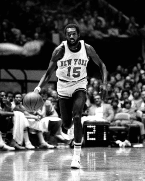 New York Knicks Earl Monroe Glossy Keychain Nba Basketball Keychain