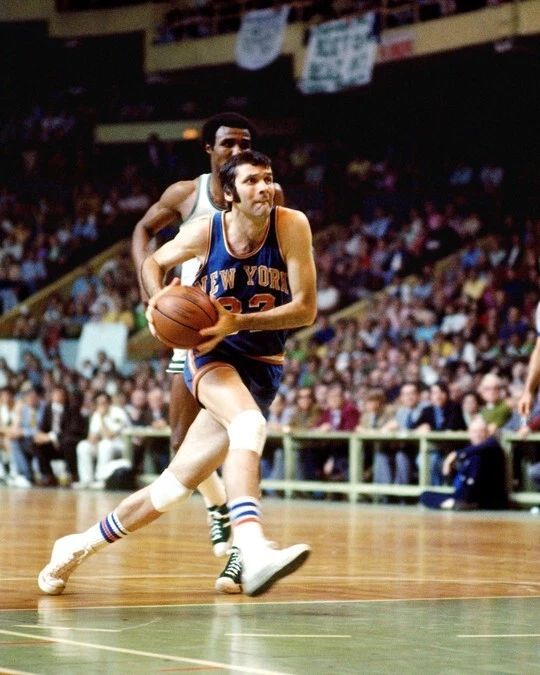 New York Knicks Jerry Lucas Glossy Keychain Keychain