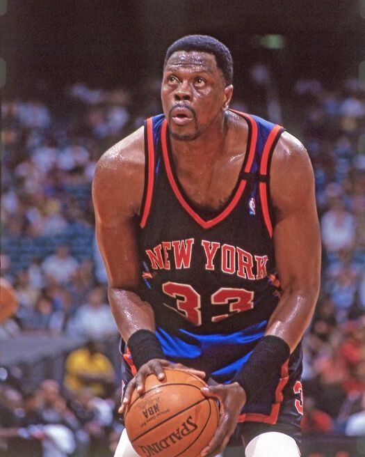 New York Knicks Patrick Ewing Glossy Magnet Magnet Hof 2008 2