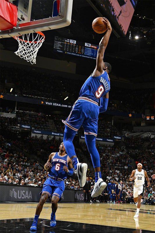 New York Knicks Team Rj Barrett Canadian Basketballer Jigsaw Puzzle