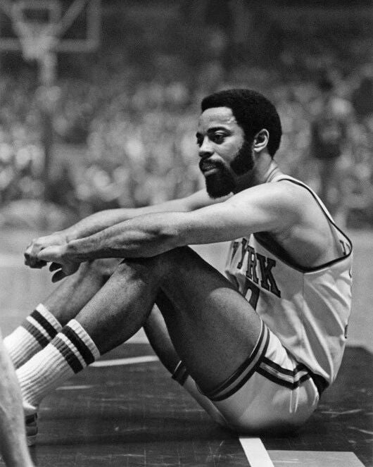 New York Knicks Walt Frazier Glossy Keychain Nba Basketball Keychain