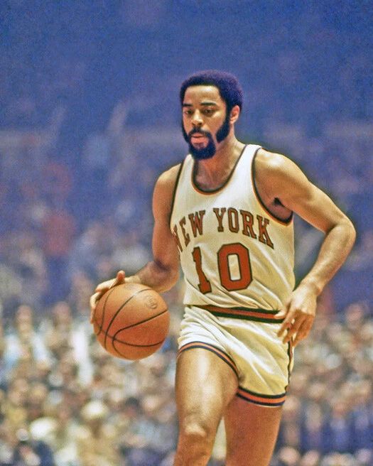 New York Knicks Walt Frazier Keychain Glossy Keychain Basketball Print Hof 87