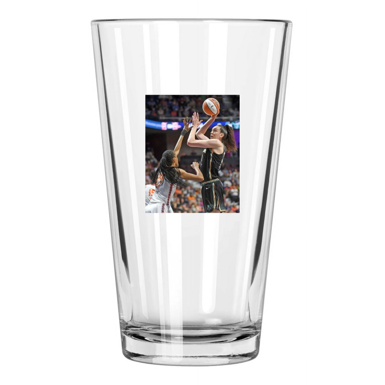New York Liberty Breanna Stewart Photo Wnba 1 Pint Beer Drinking Glass