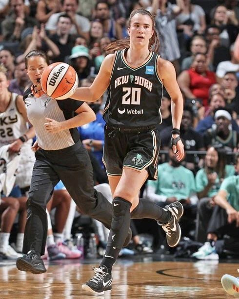 New York Liberty Sabrina Ionescu Glossy Keychain Wnba Print