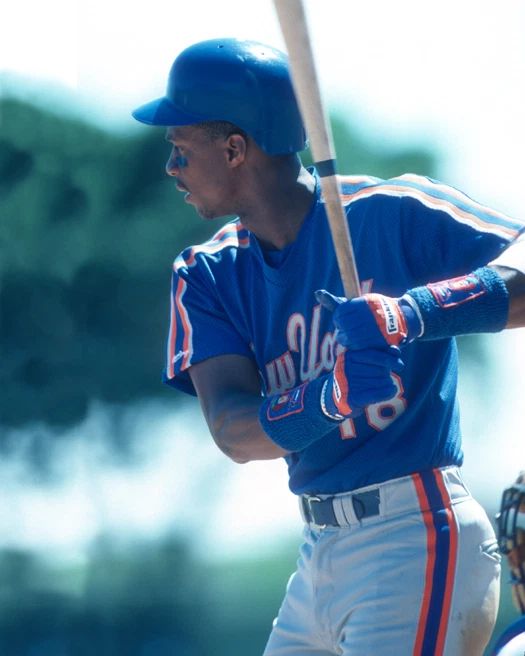 New York Mets Darryl Strawberry Glossy Magnet Baseball Magnet