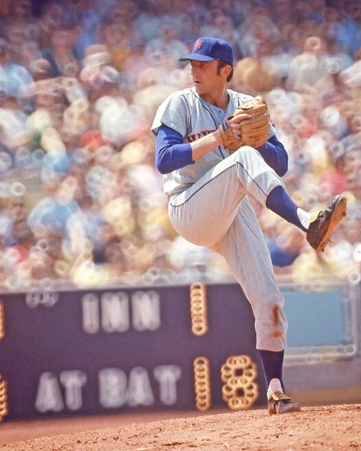 New York Mets Jerry Koosman Glossy Rookie Print Baseball Keychain