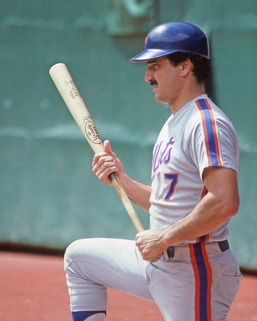 New York Mets Keith Hernandez Glossy Keychain Baseball Keychain 2