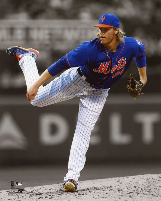 New York Mets Noah Syndergaard Glossy Magnet Baseball Print Spotlight Magnet