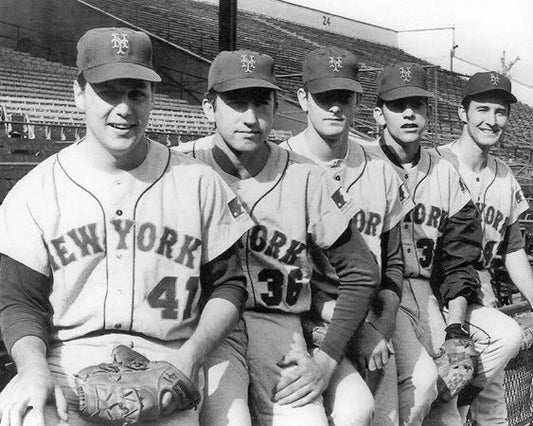 New York Mets Pitchers Magnet Seaver, Koosman, Ryan, Gentry And Mcandrew