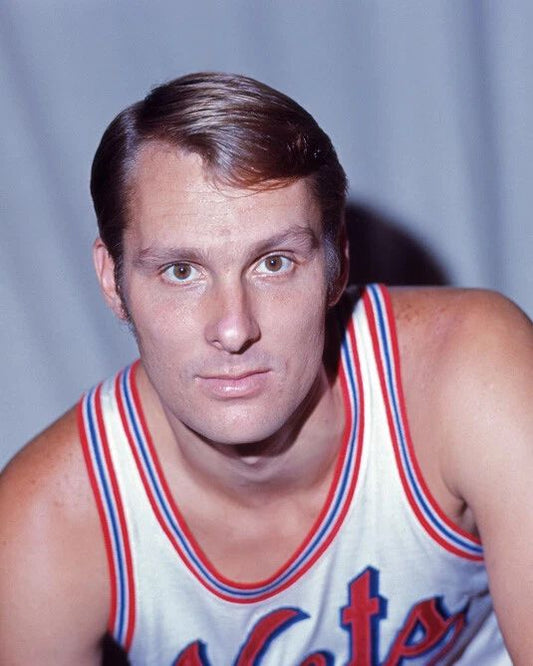 New York Nets Rick Barry Glossy Magnet Basketball Magnet Hof 87