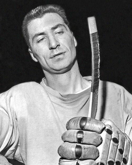 New York Rangers Andy Bathgate Glossy Hockey Magnet Magnet Hof 78 2