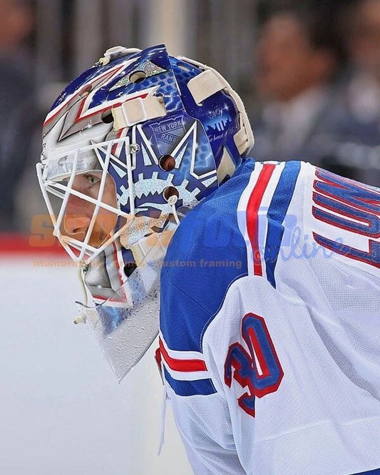 New York Rangers Henrik Lundqvist Glossy Photo Nhl Hockey Poster Print 1