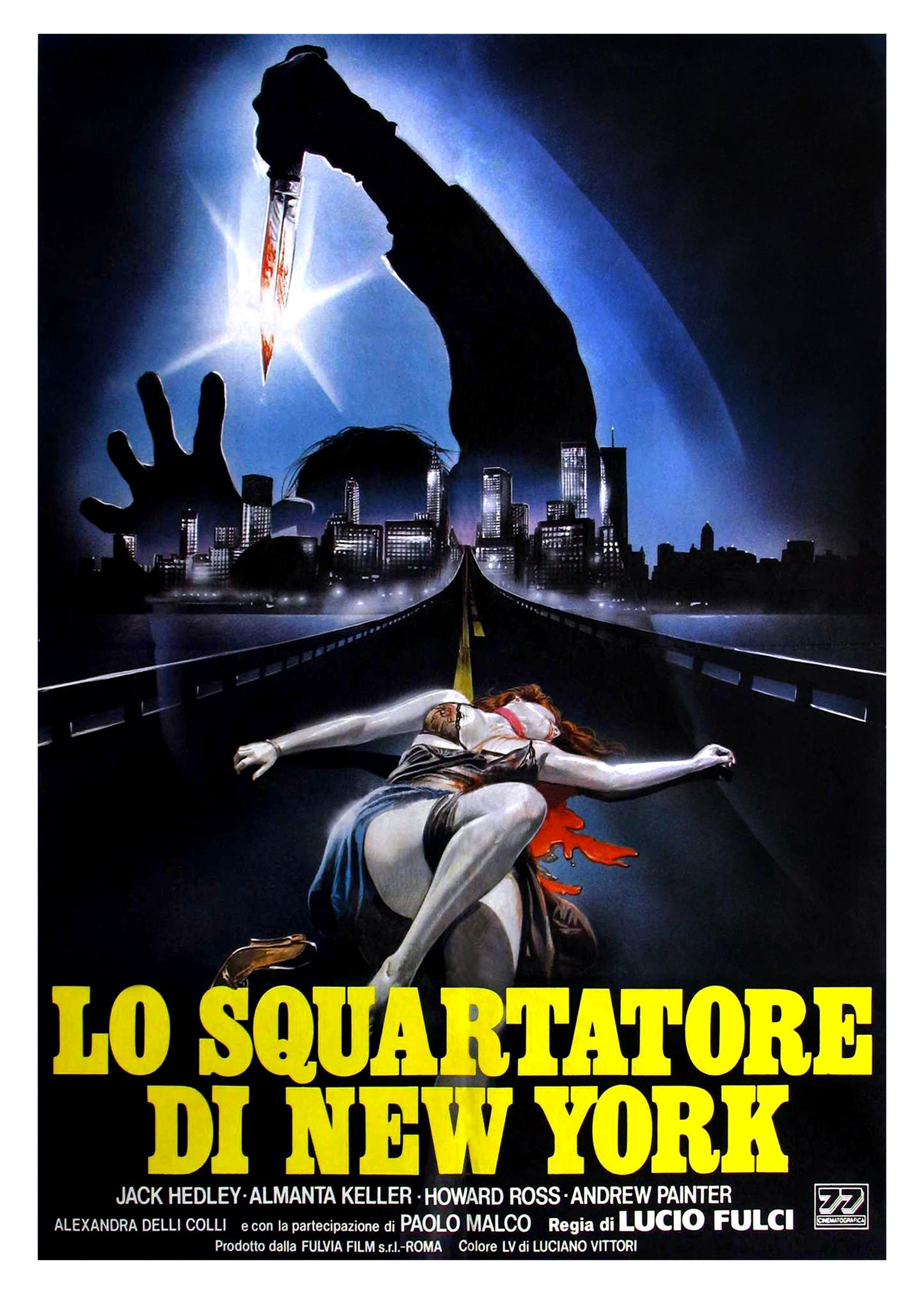 New York Ripper 01 Movie Magnet