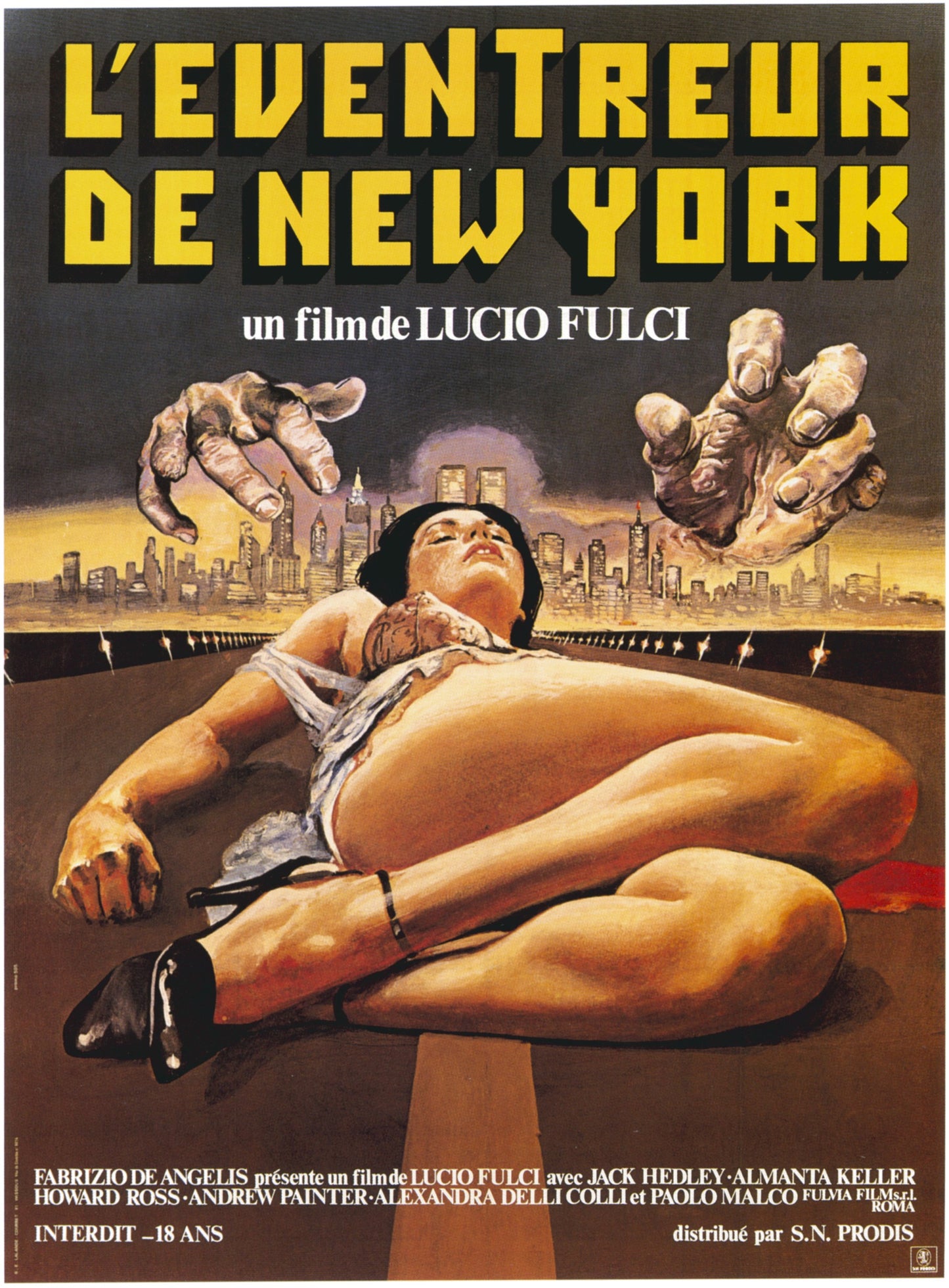 New York Ripper 02 Movie Magnet